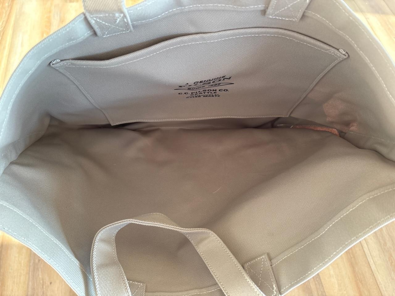 Filson Rugged Twill Utility Tote Kyler Martz Bag Cotton Twine Moose Made in USA