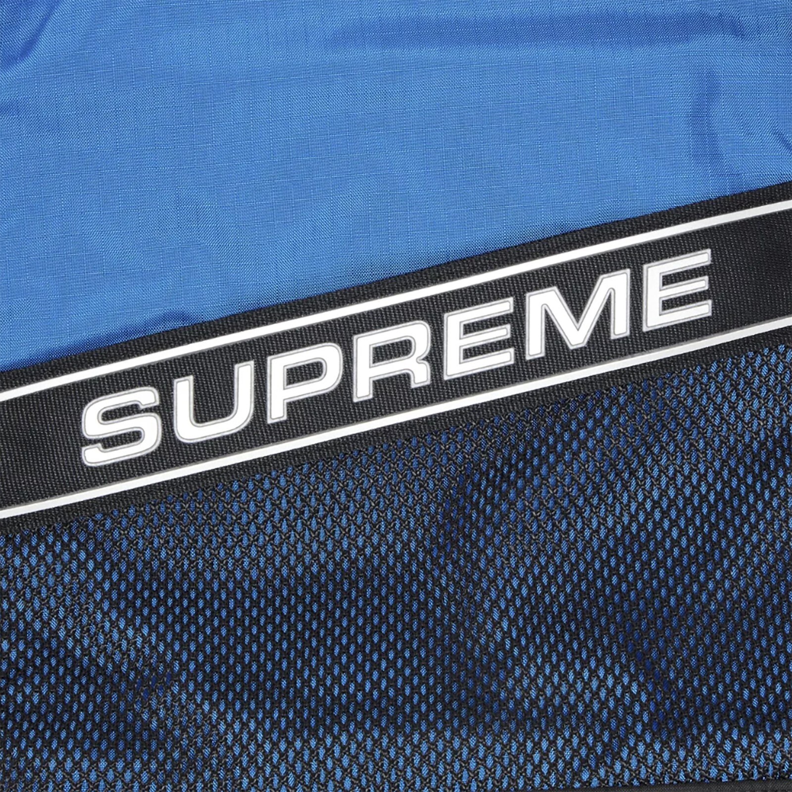 Supreme FW23 3D Logo Duffle Bag Blue Multi
