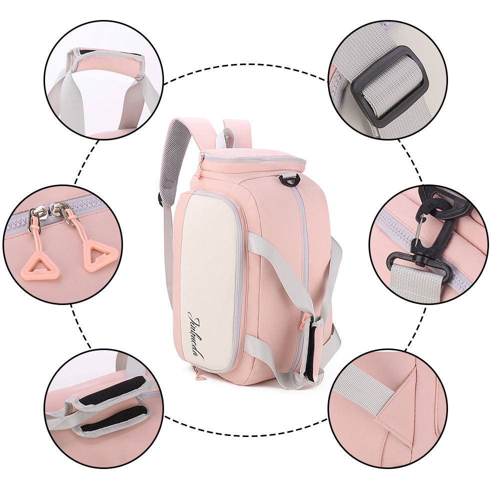 Travel Duffle Bag with Shoe Compartment Sport Gym Bag Carry On Bag Weekender Bag