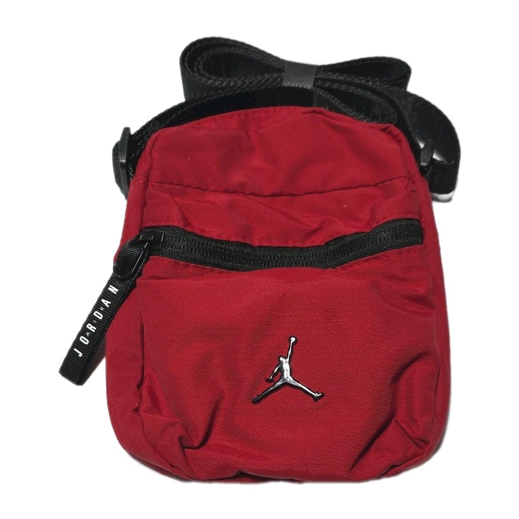 Air Jordan Crossbody Bag Unisex Airborne Festival Gym Red 9A0631 O/S Nike Small