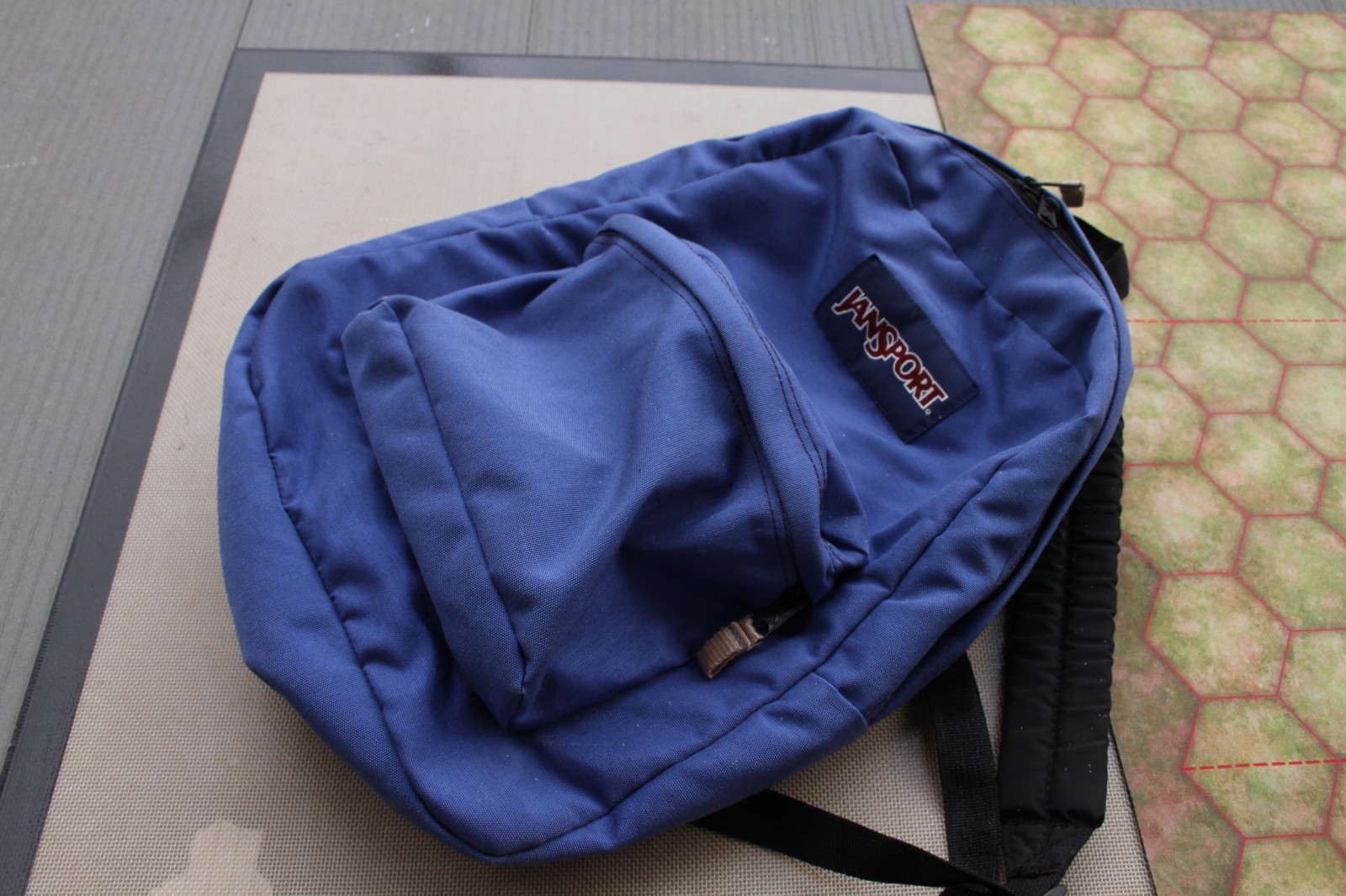 Vintage Jansport Blue Backpack Dapack -Retro Y2K 90s