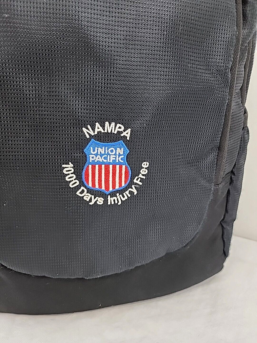 Union Pacific Railroad Backpack Nampa 100 Days Injury Free Black Ogio