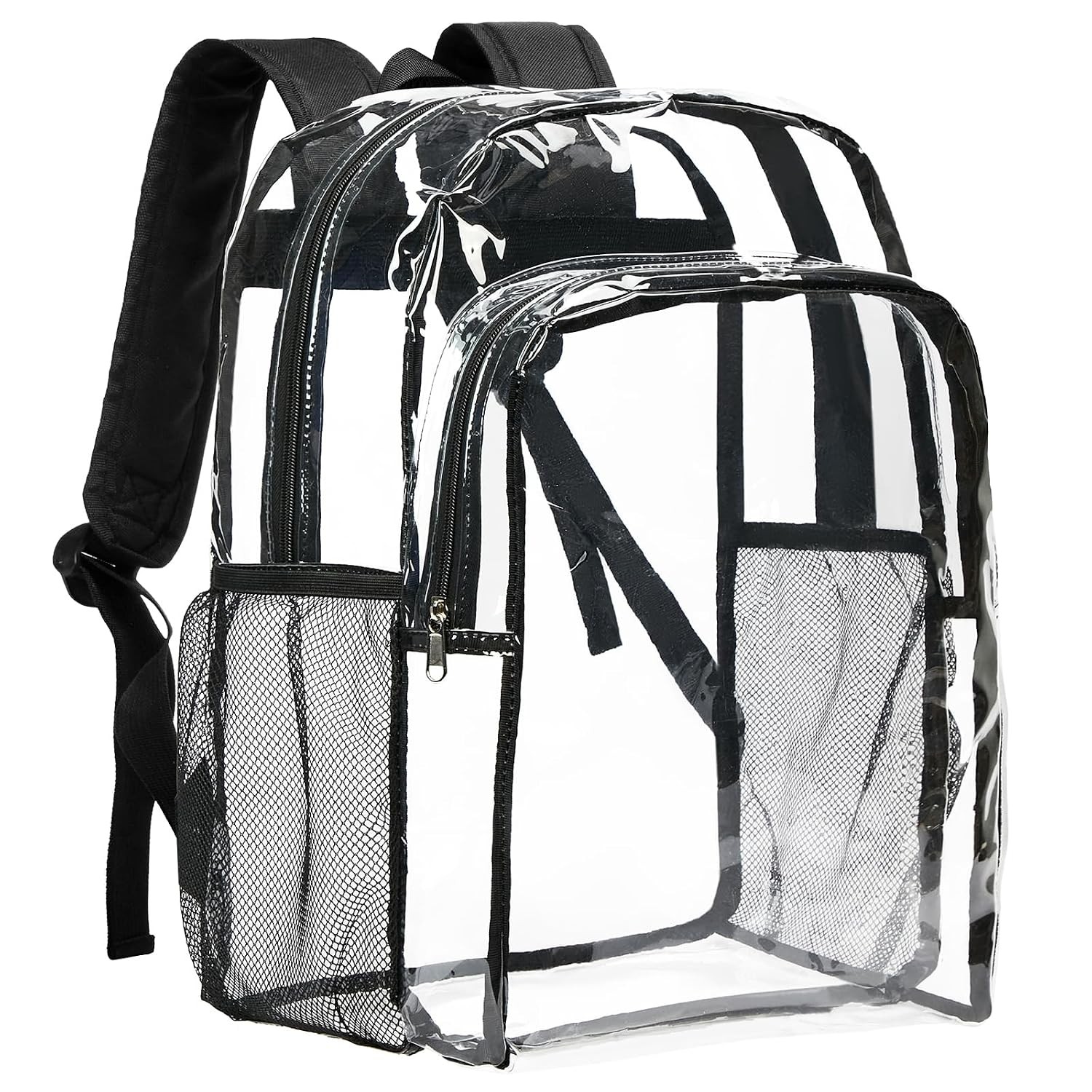 Vorspack Clear Backpack Heavy Duty – Transparent See Through Backpacks Extra Lar