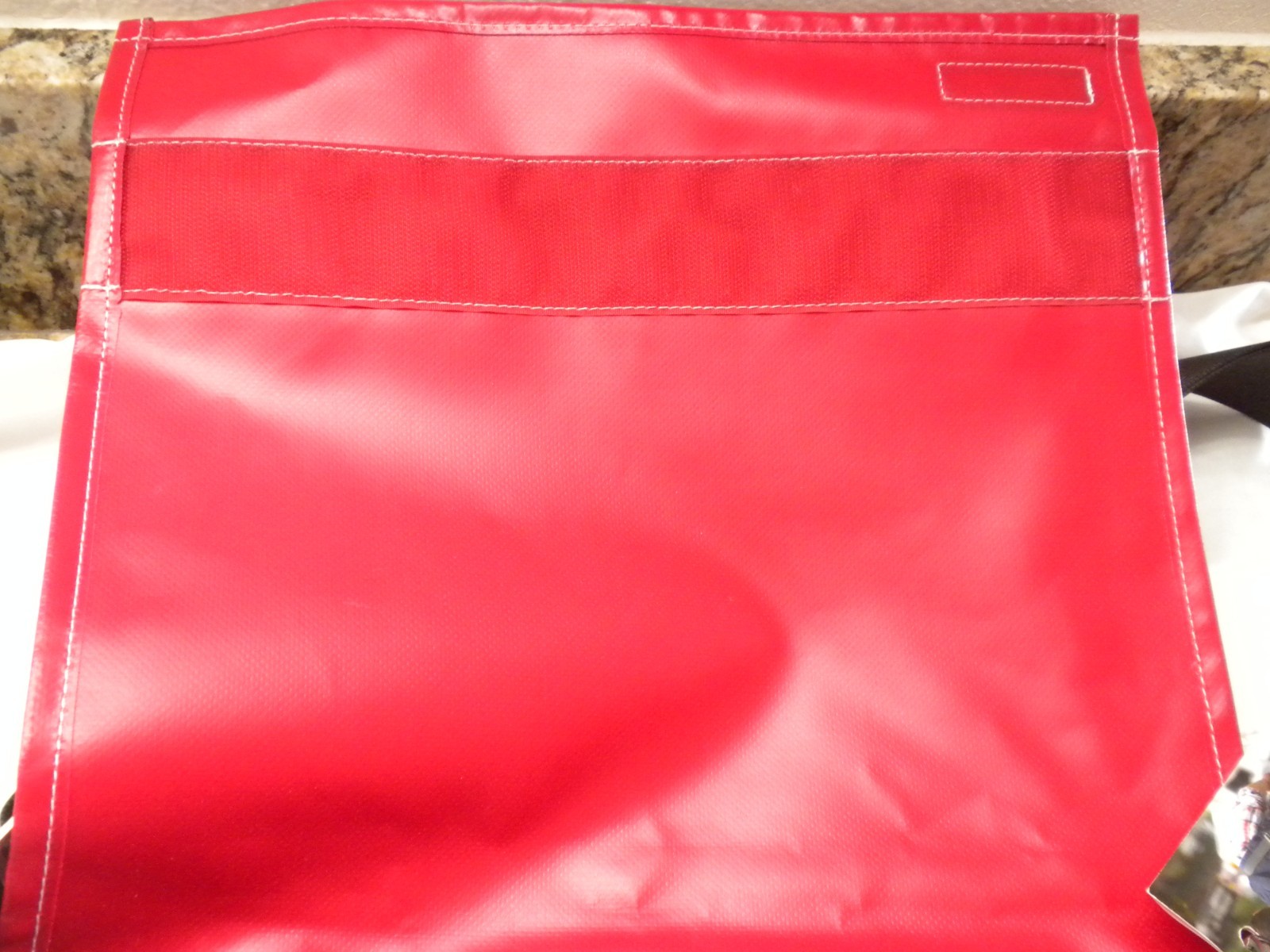Tausche Tagediebin Messenger Bag Germany Stuttgart Metro Stadtbahn Red Black B