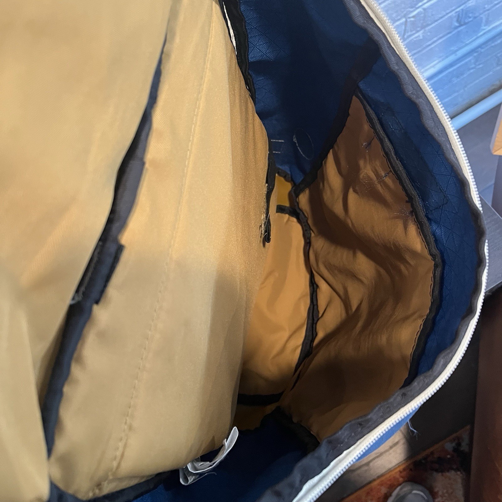 Dakine Concourse Scout 28L Laptop Backpack Blue Ripstop Side Access