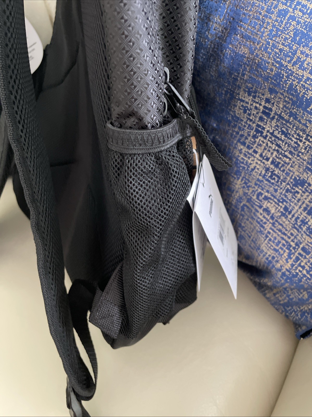 Puma Evercat Contender Adjustable Strap Backpack Bookbag Black/Gold