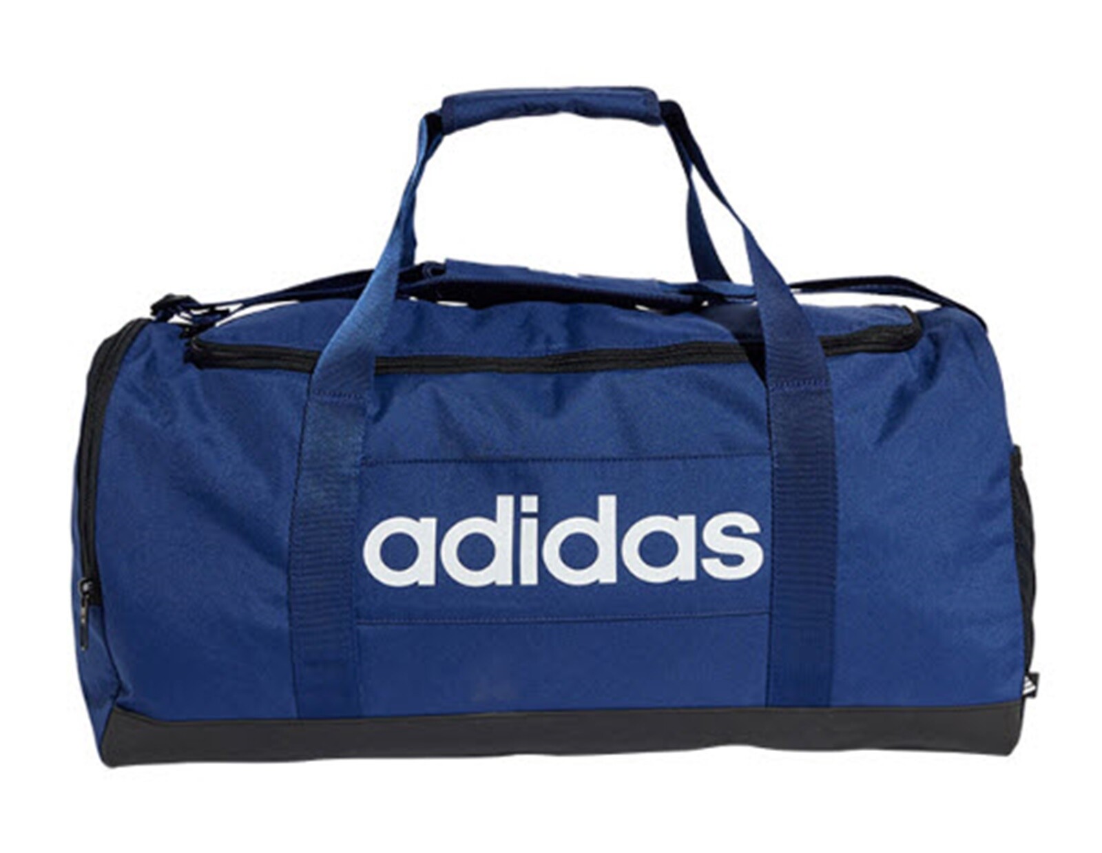Adidas Unisex Linear Medium Duffel Bags Navy Cross Fashion GYM Sacks Bag IN6116