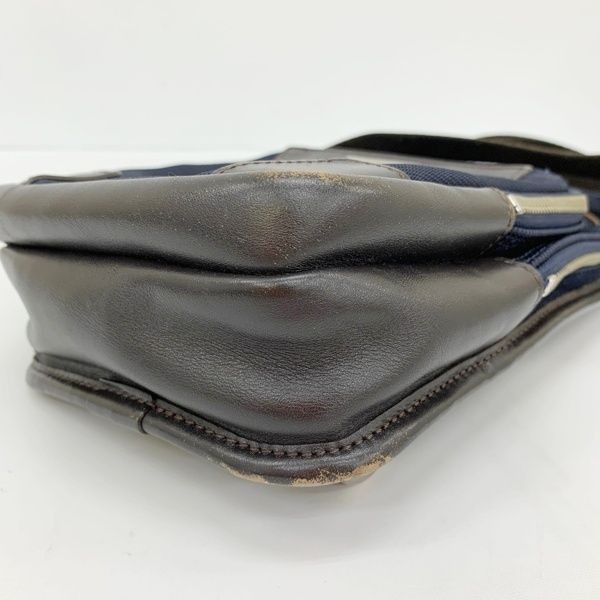 Authentic Burberry BLACK LABEL Navy Body Bag Crossbody Travel Men’s 15cm x 34cm