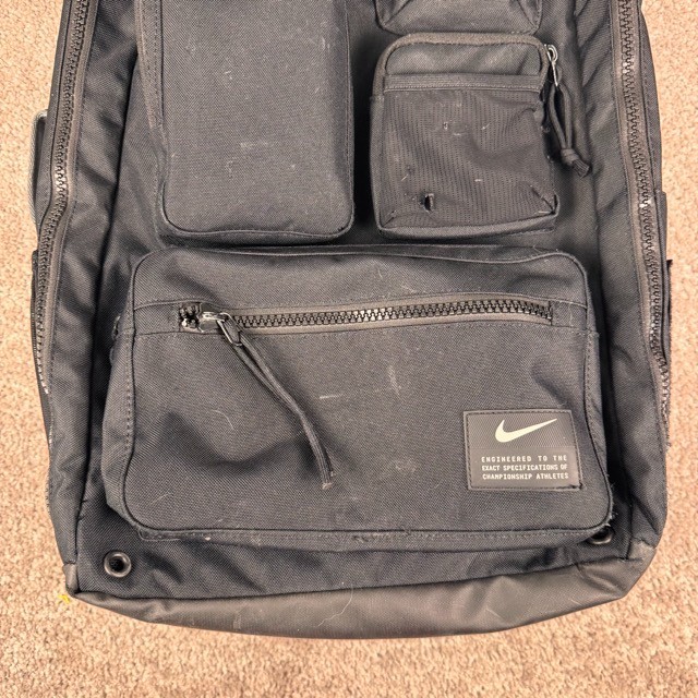 Nike Utility Elite Backpack Black 32L Training Polyester Nylon CK2656-010