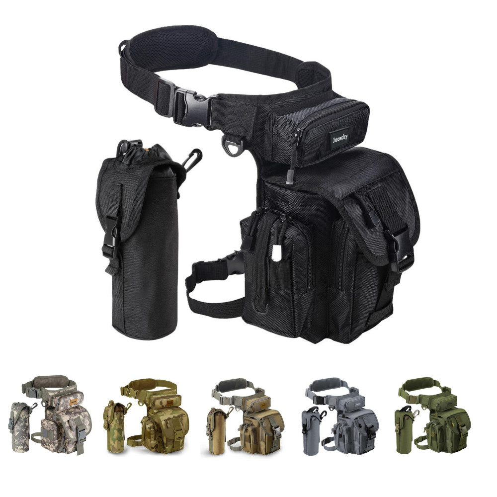 Tactical Molle Drop Leg Bag Military Thigh Hip Pack Hunting Bag Waist Bag Pouch