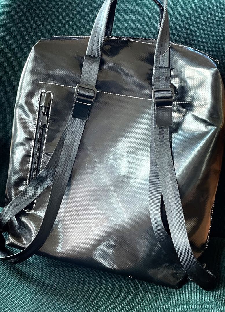 FREITAG F201 PETE Tote Backpack RARE Blue White Black Logo Design with ID Unused