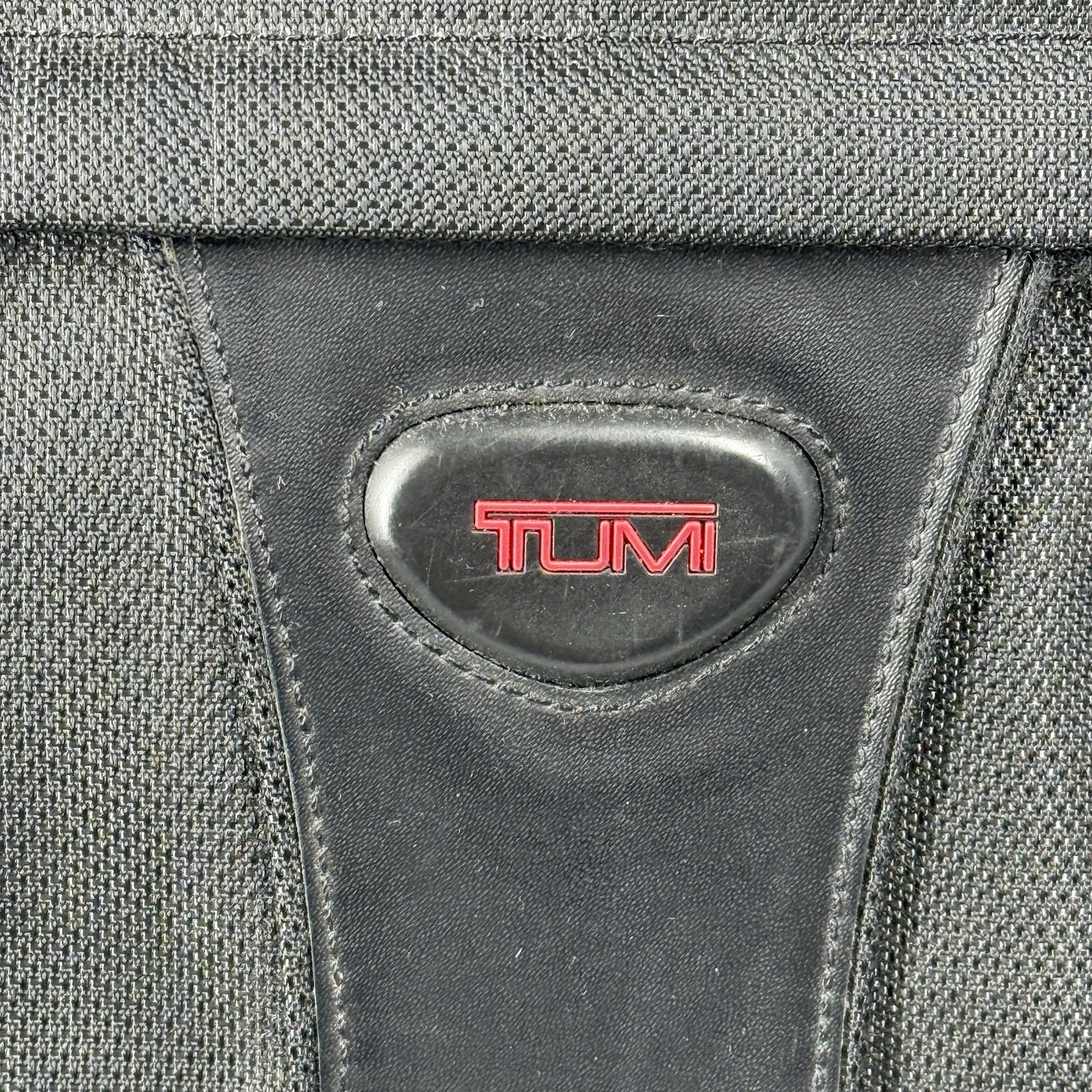 Tumi T-Tech Ballistic Nylon Messenger Backpack Laptop Bag Black Travel Work