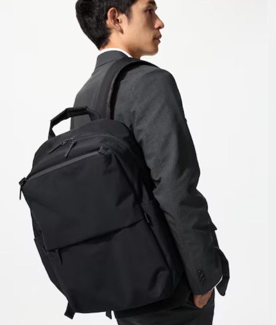 UNIQLO Functional Backpack PC Bag Casual Business School Unisex Black New Japan