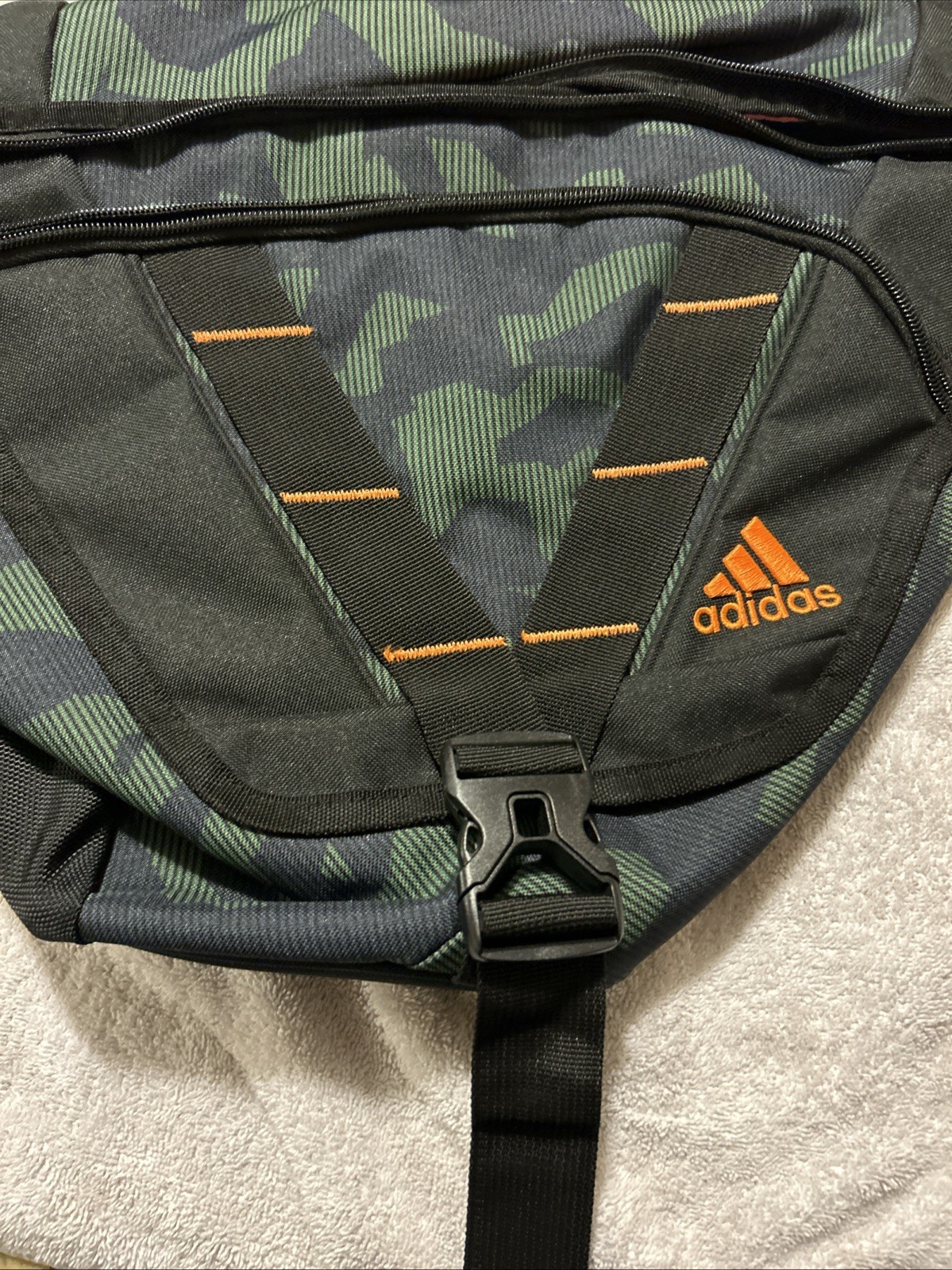 Adidas Crossbody Sling Single Strap Load Spring Backpack Soccer School Camo New