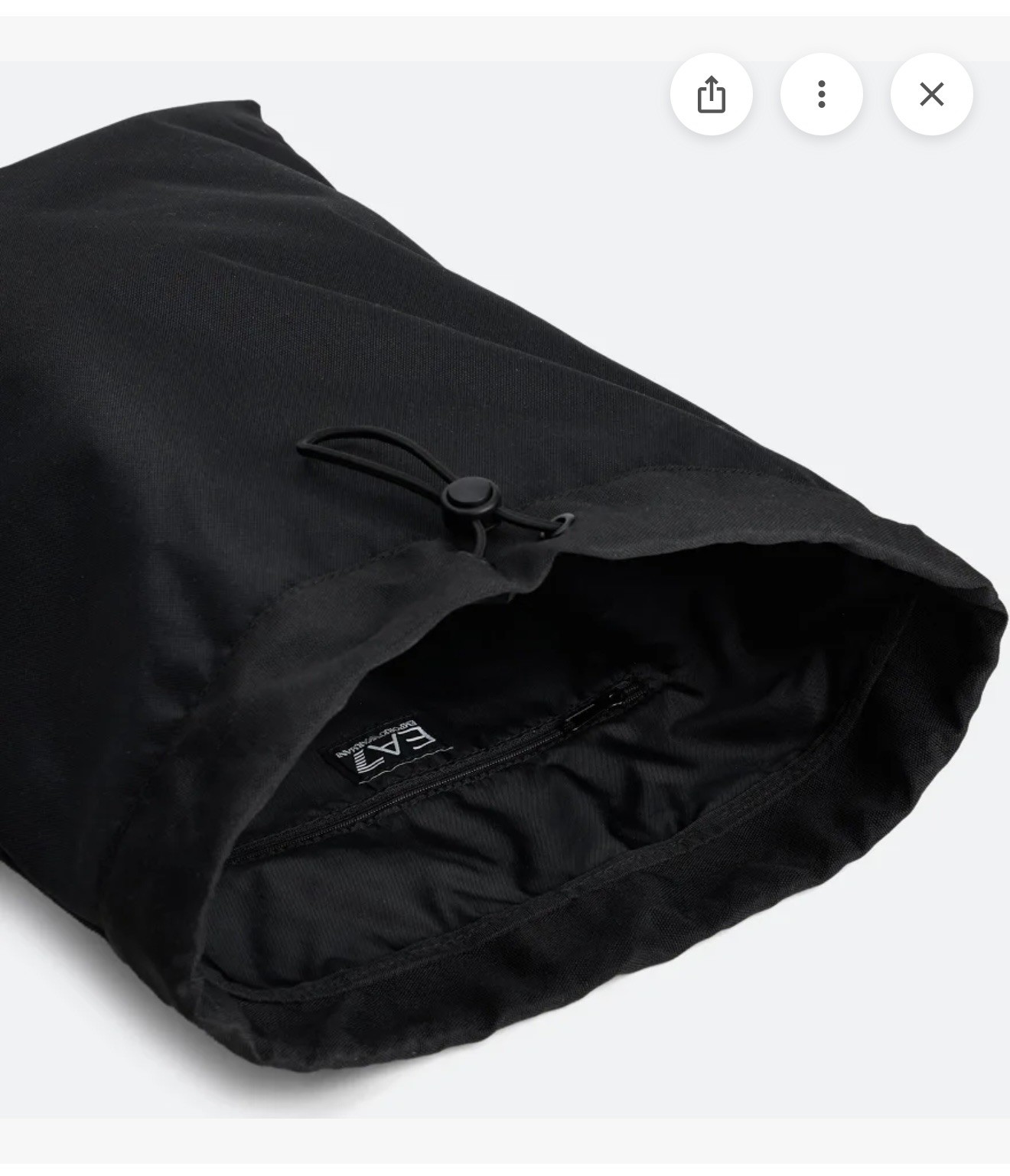Emporio Armani EA7 Urban Drawstring Backpack for Men/Women Summer/Fall 2024