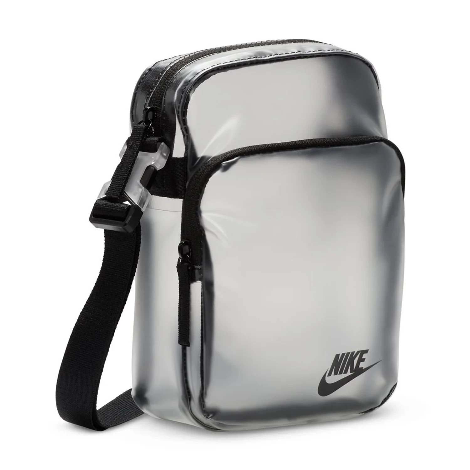 Nike Crystal Heritage Clear Crossbody Shoulder Bag 6″x9″x3″