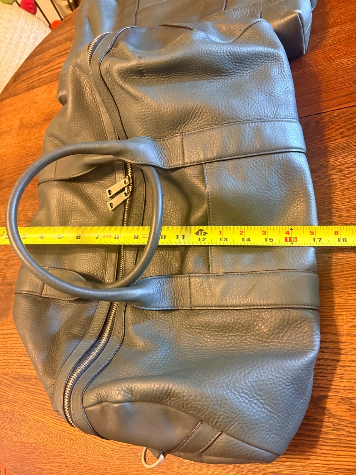 Rare Jack Spade Green Duffle Bag