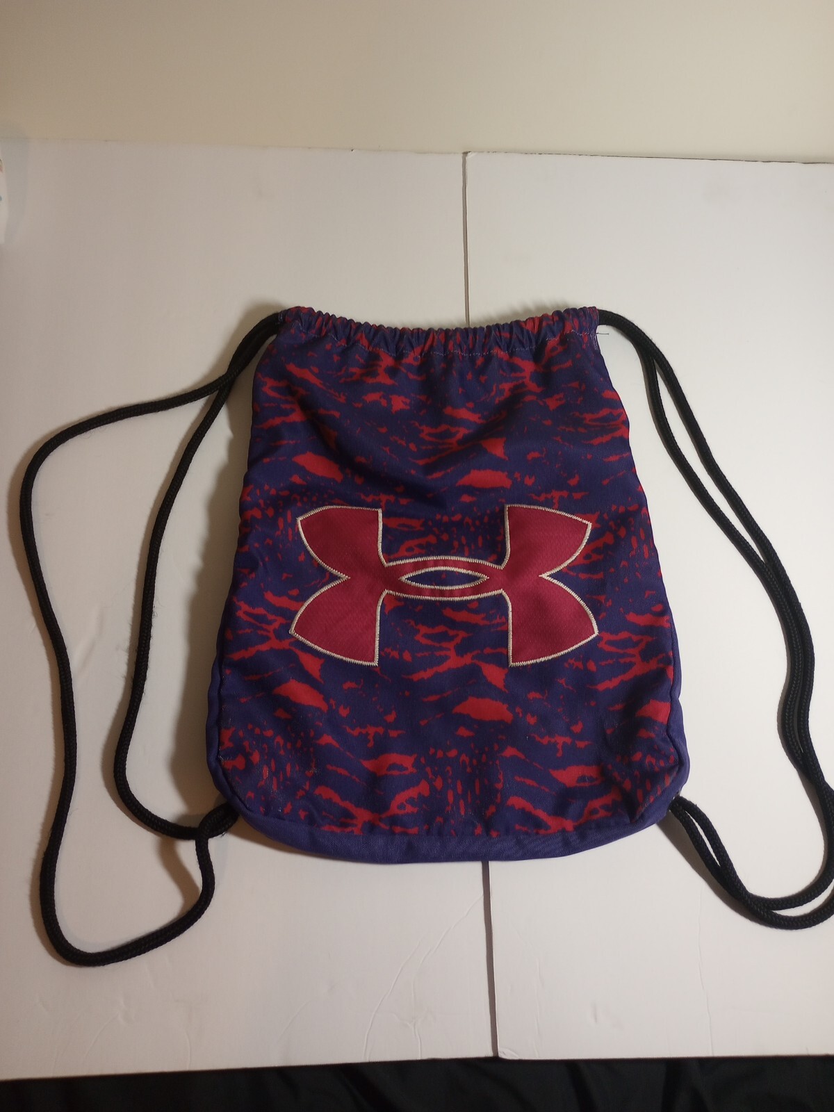 Unisex Under Armour 100% polyester Sackpack Backpack Purple 💜 Gym Bag