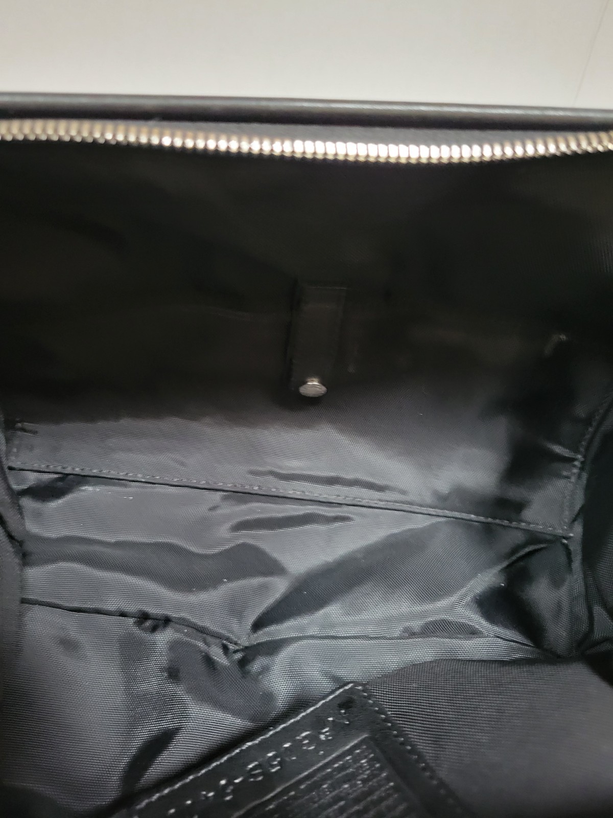 Rare Coach Black Leather Toiletry Case Dopp Kit Bag GO5S-5406