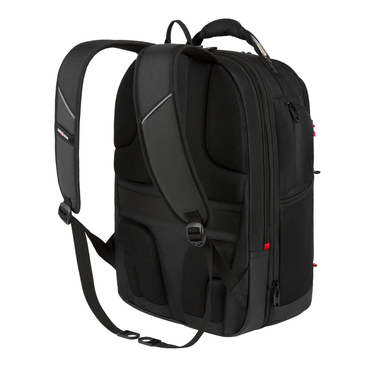 SWISSGEAR 17″ Travel Laptop Backpack w Cable organizer, Fits up to 17.3″ Laptops