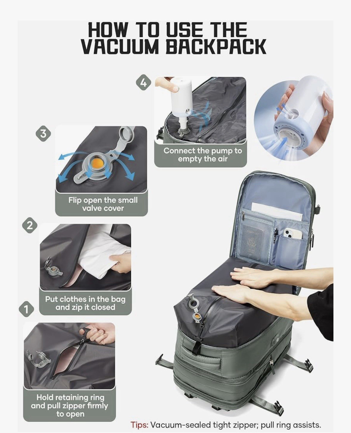 Wepadre Vac Backpack
