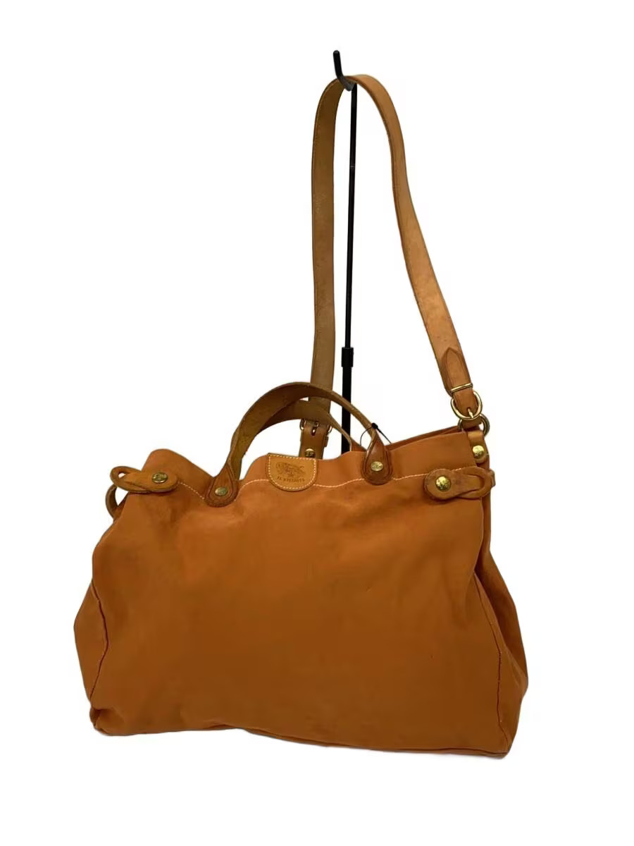 IL BISONTE Canvas Bag, Brown