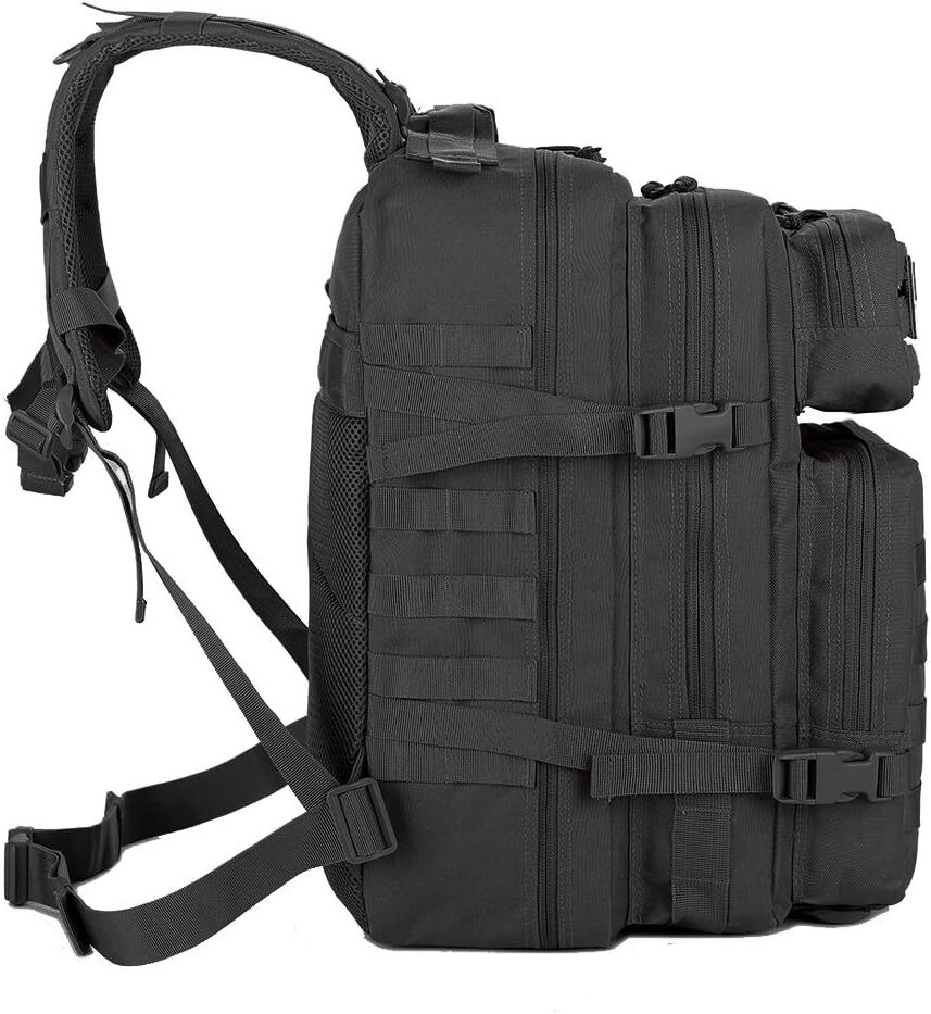 Military Tactical 45L Backpack Large Army 3 Day Assault Pack Molle Bag Rucksack