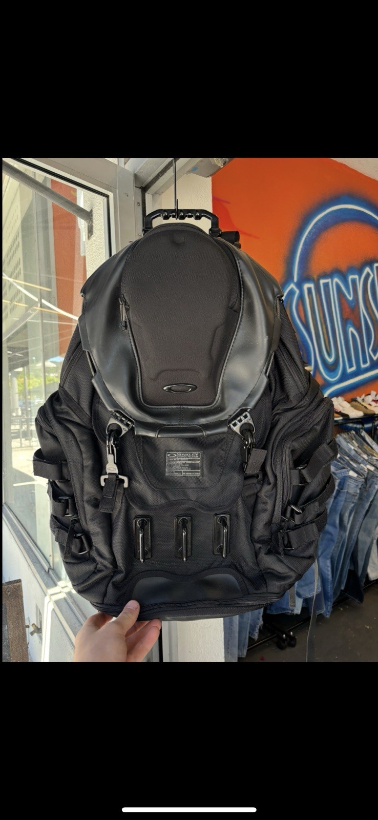 Oakley Software Kitchen Sink Backpack Canvas Black