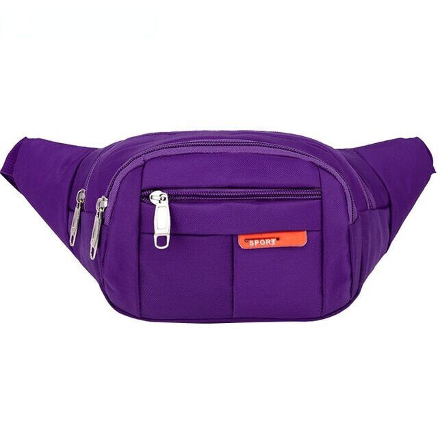 Men Women Fanny Pack Belt waist Bag Cross body Sling Shoulder Travel Sport Pouch