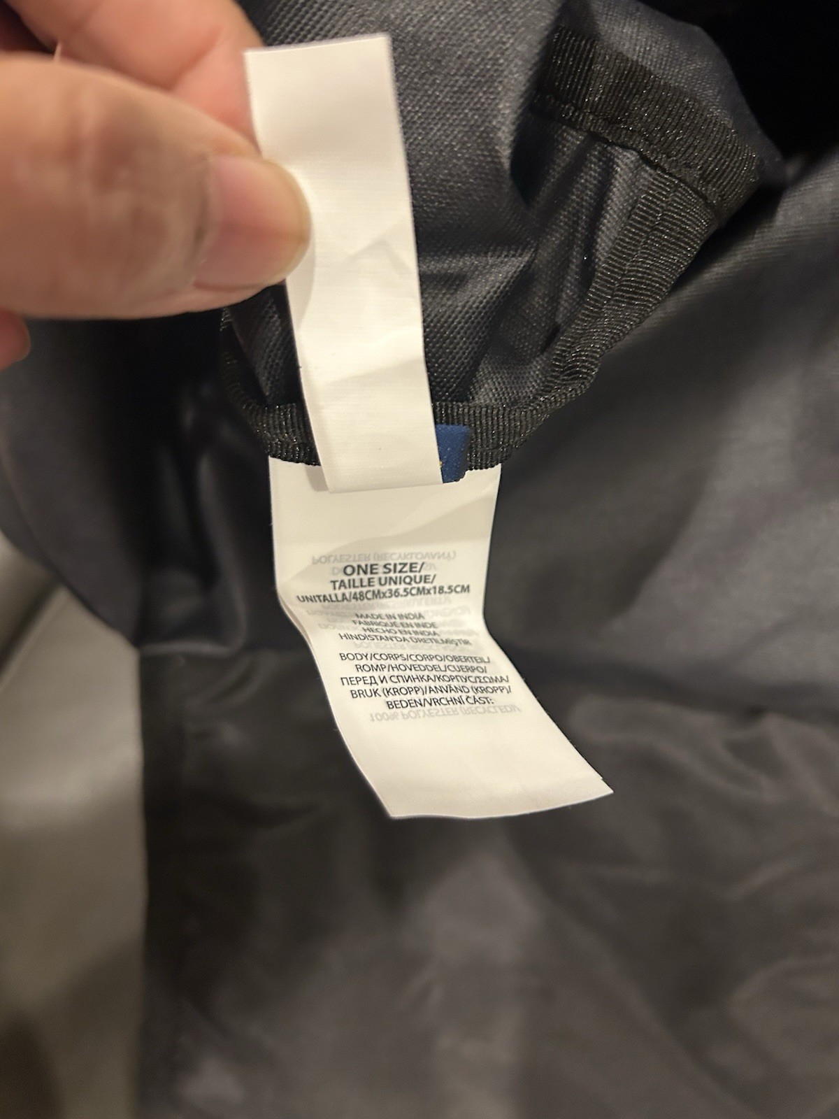 RALPH LAUREN Logo-Appliquéd Recycled Canvas Tote Men Bag Black
