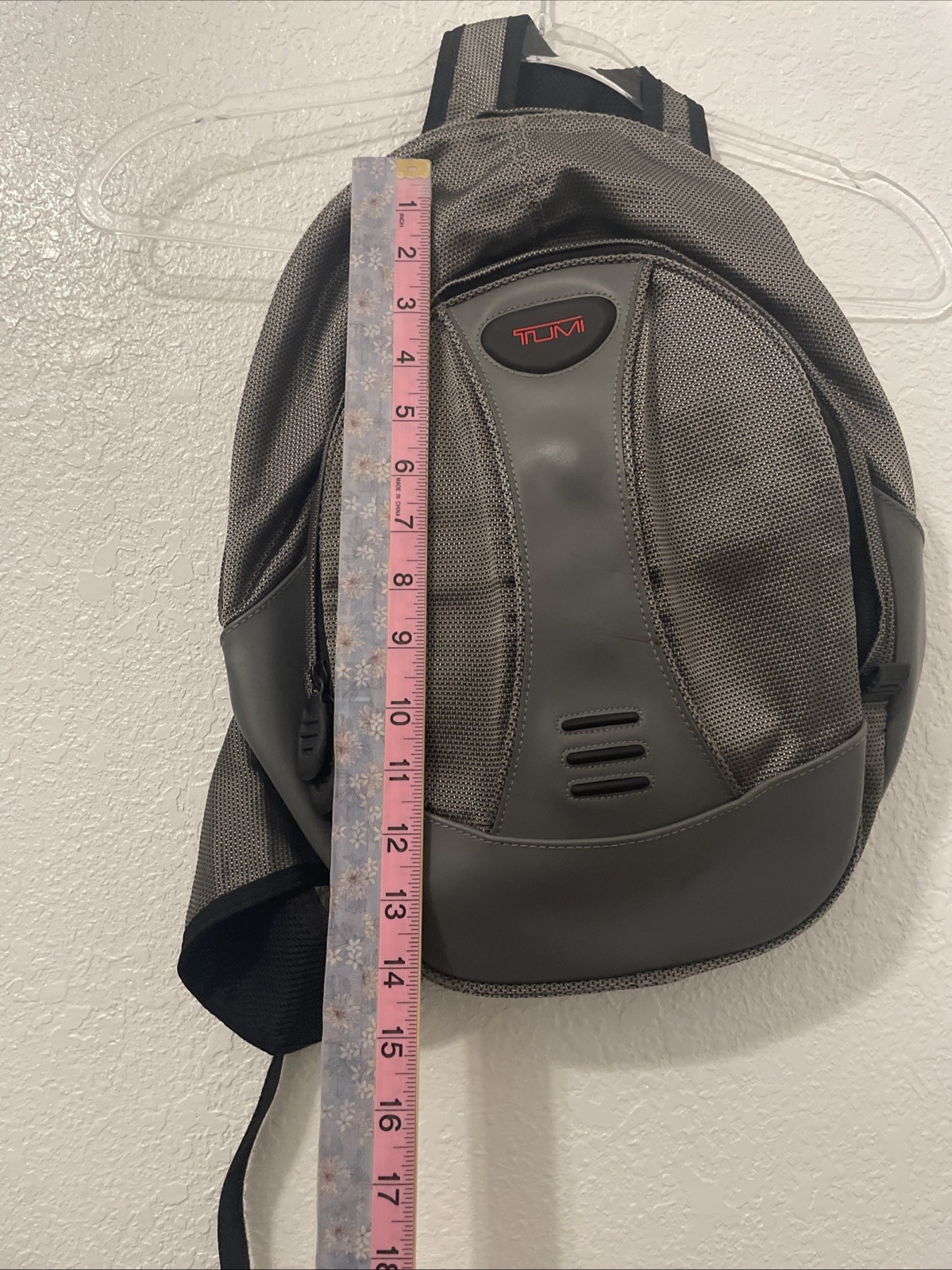 TUMI Tech Mens Womens Backpack Work Laptop Bag Nylon Fabric Travel Business Rare