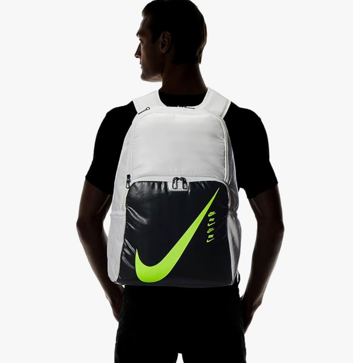 NWT NEW NIKE Brasilia XL Big Swoosh Backpack Futura Prime BA6214 028