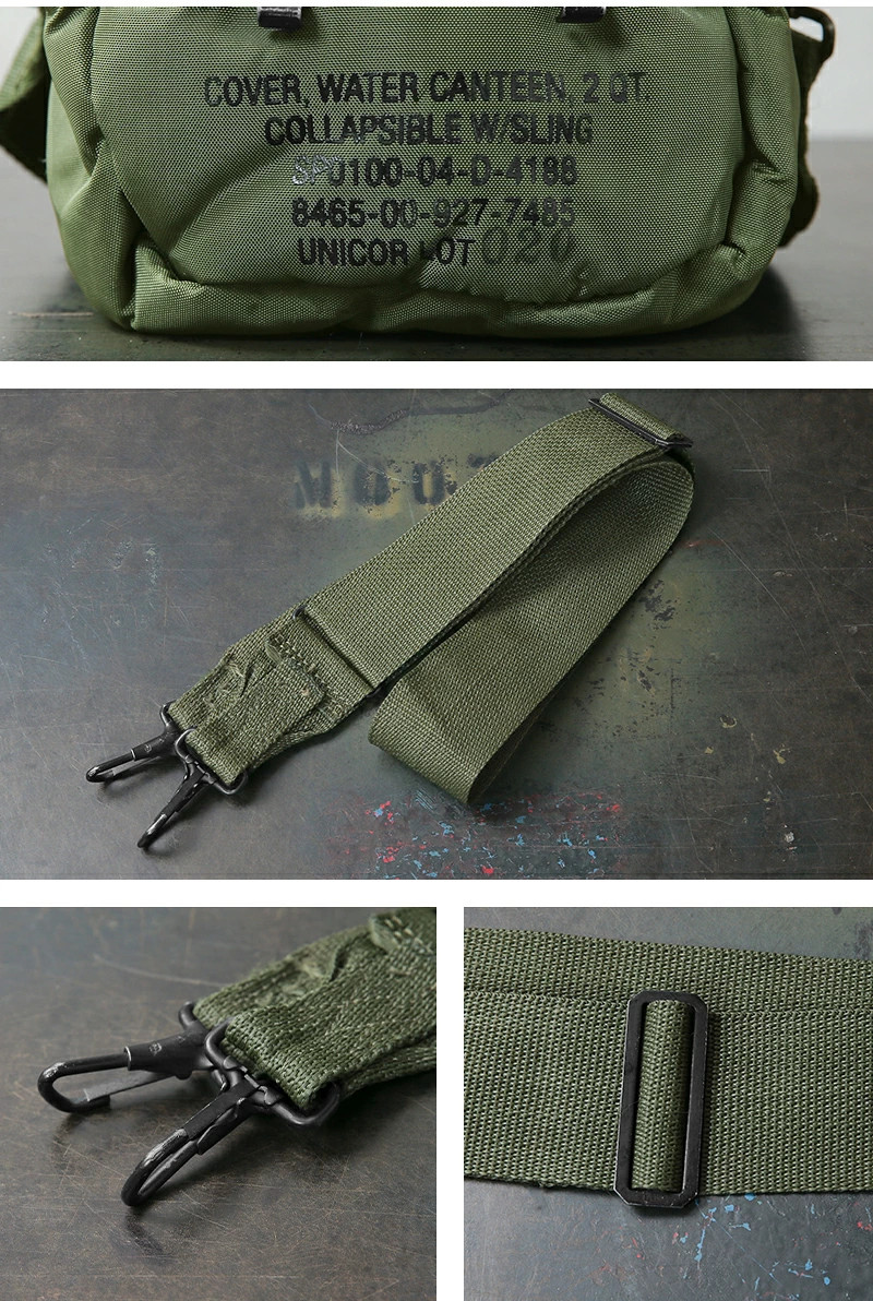Actual US Military 2QT Water Canteen Cover Shoulder Bag OLIVE eligible for I M