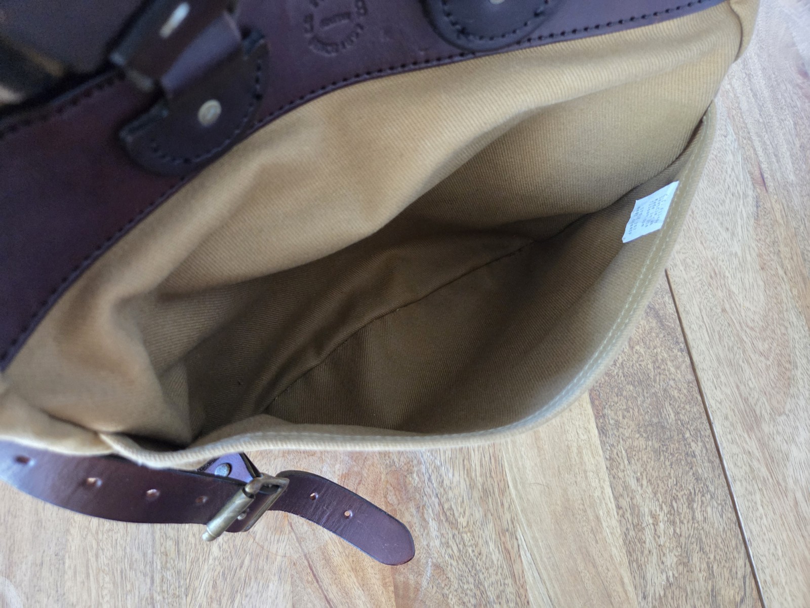 Filson Rugged Twill Rucksack | YKK Era | Tan | Made in USA | Discontinued