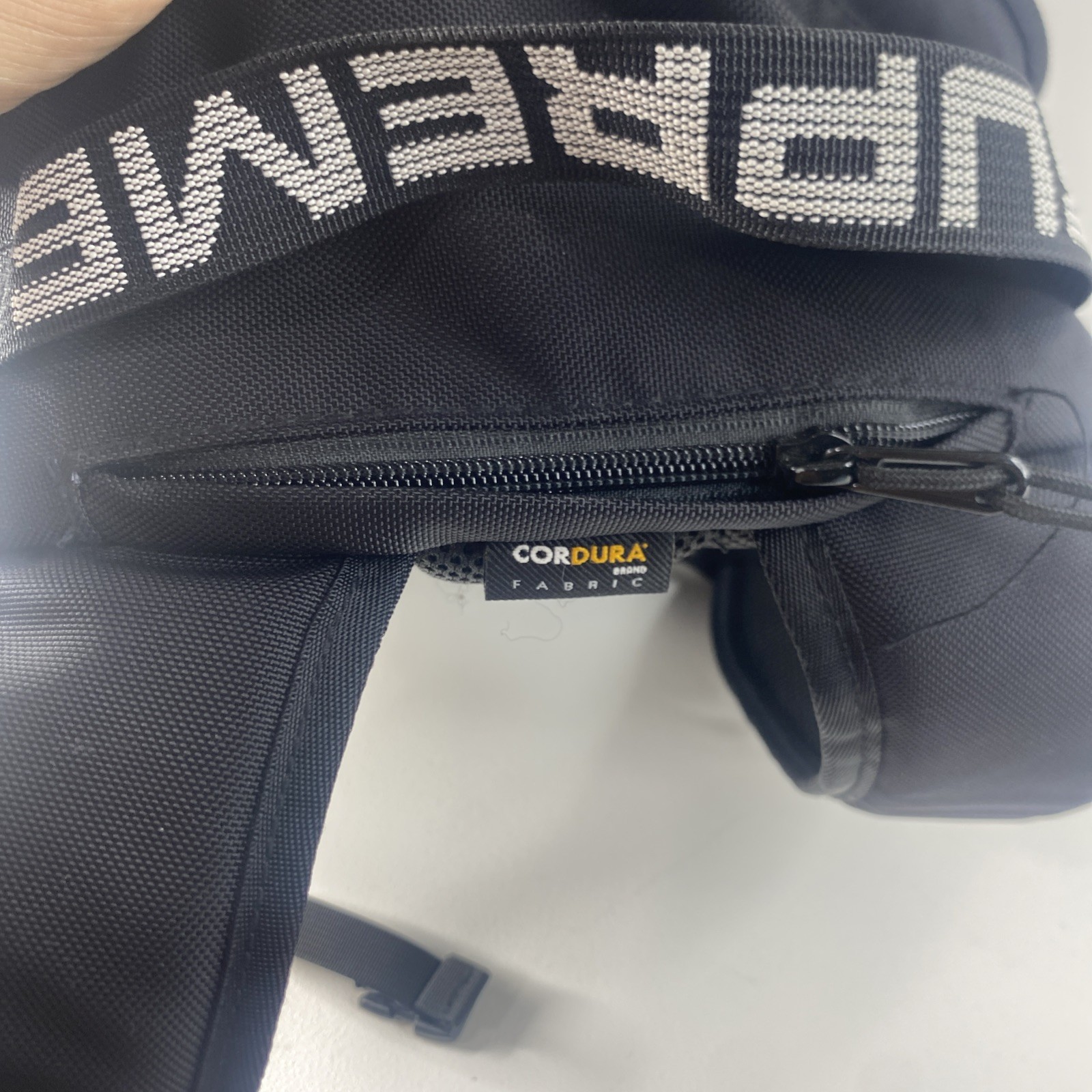 Supreme Cordura SS18 Ripstop Nylon Backpack Black – 100% Authentic