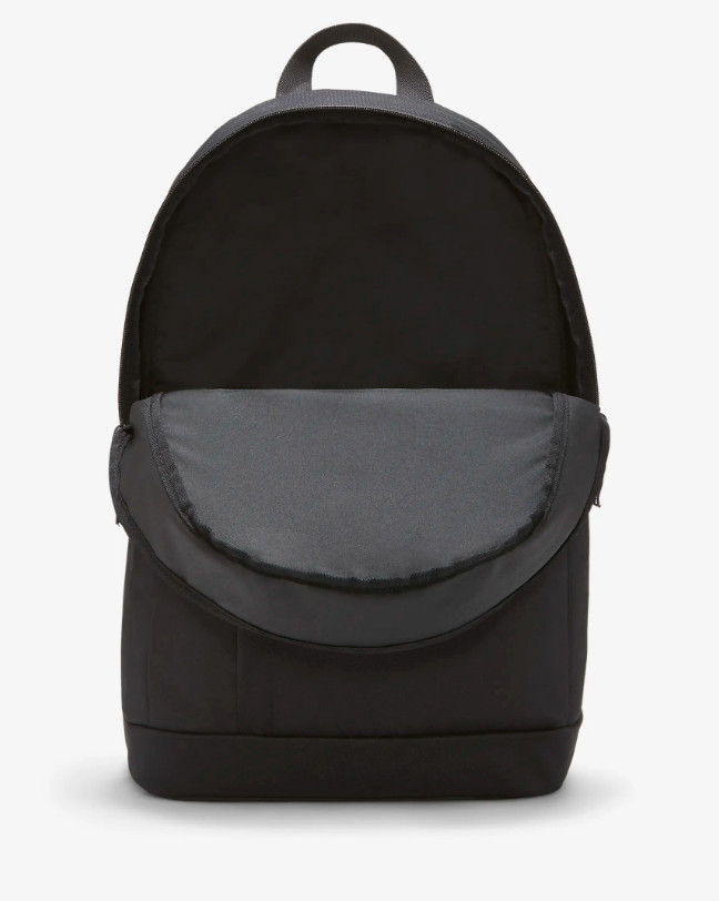 Nike Logo Backpack Unisex Black Medium Size 21 Litres School Gym Bag