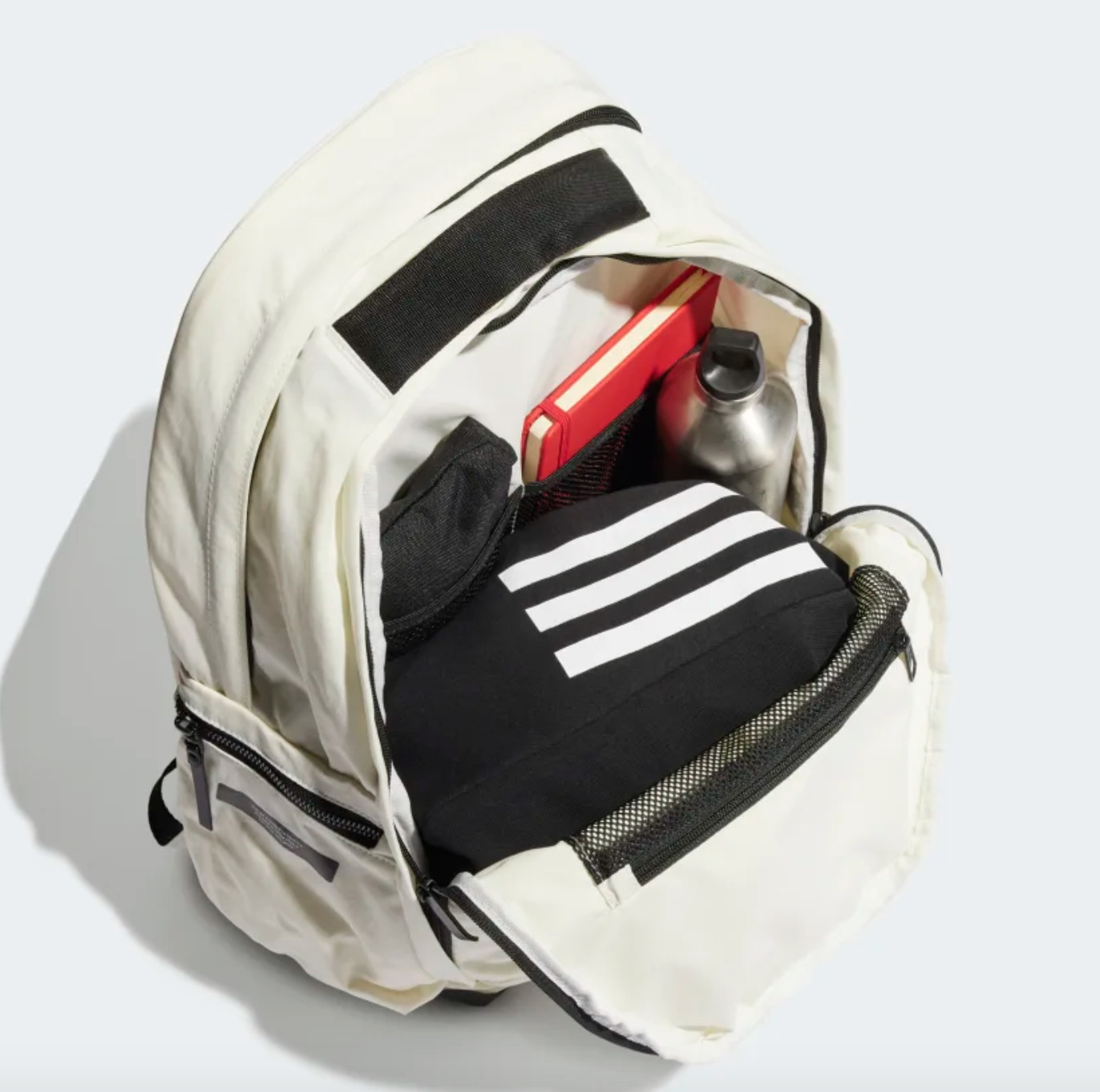 NEW Adidas Classic Strength Backpack Prime Brasilia Student Hustle HP1567 White