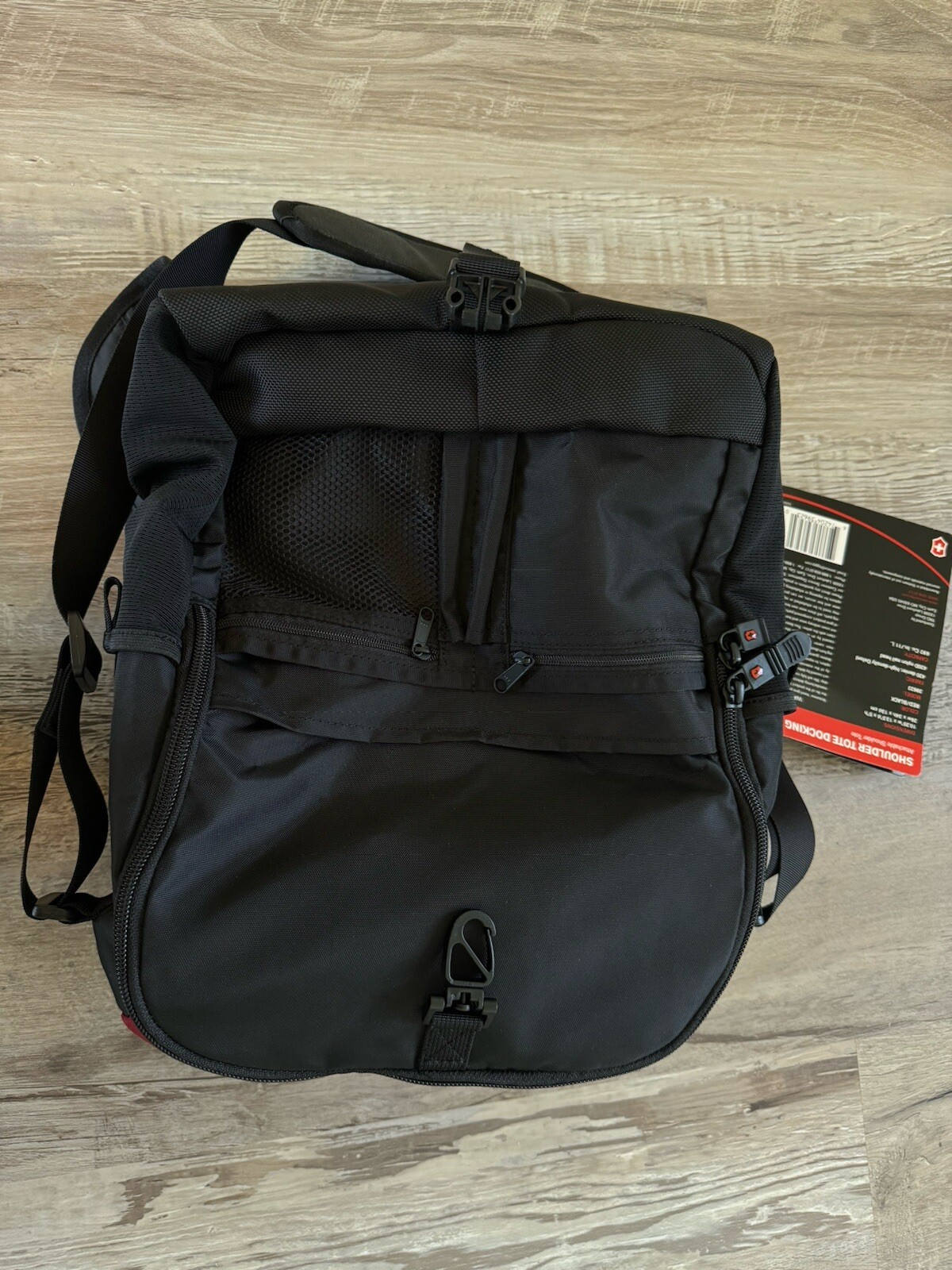 NWT Victorinox Shoulder Tote Docking Bag Attaches To Trek Pack Plus 39624 Emotio