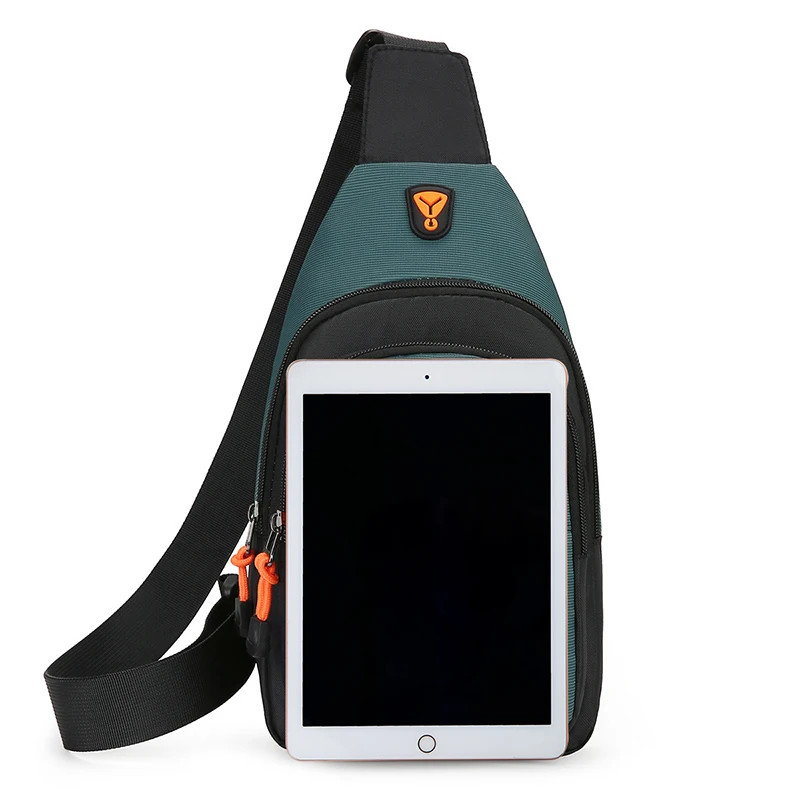 Men Waterproof Chest Bag Crossbody Hiking Cycling Shoulder Bag Travel Backpack