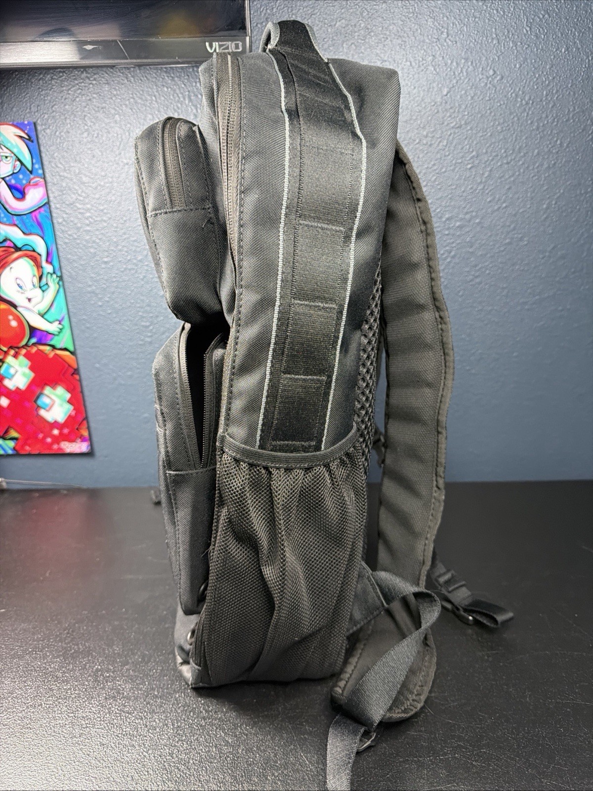 Nike Utility Speed Training Backpack Black Nylon Water Resistant