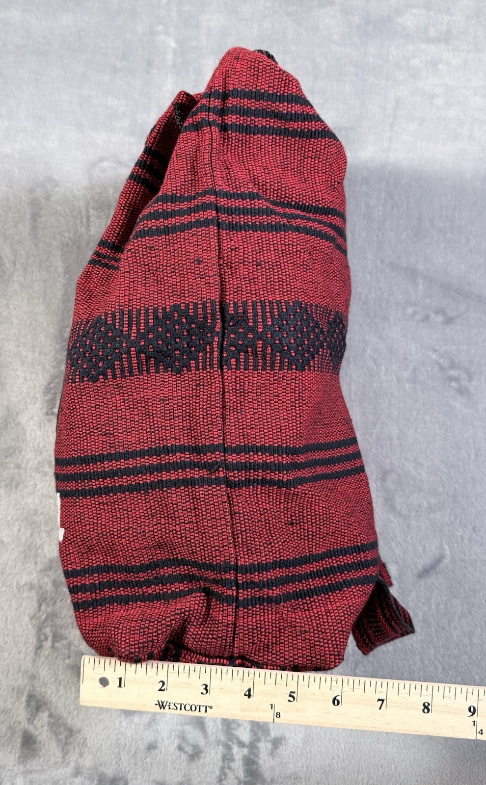 Marvel Deadpool Woven Backpack Handmade Satchel Baja Hippie Boho Bag Rucksack