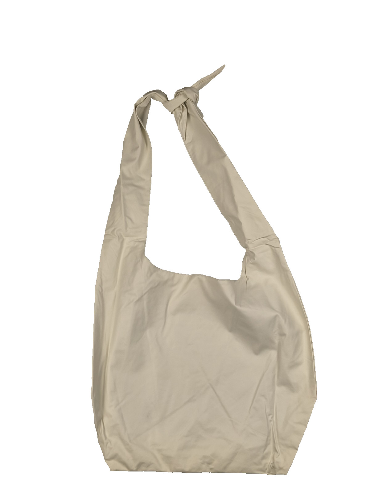 Offgod Bandage Boy Leather Tie Tote Bag Off White / Ivory Anime Fans P288