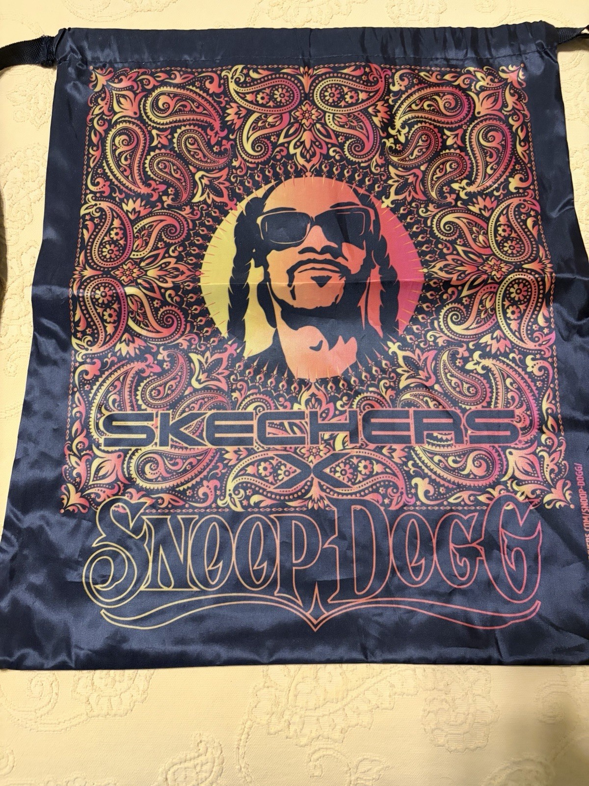 Snoop Dogg Skechers Tote Bag With Adjustable Backpack Straps Reusable NEW