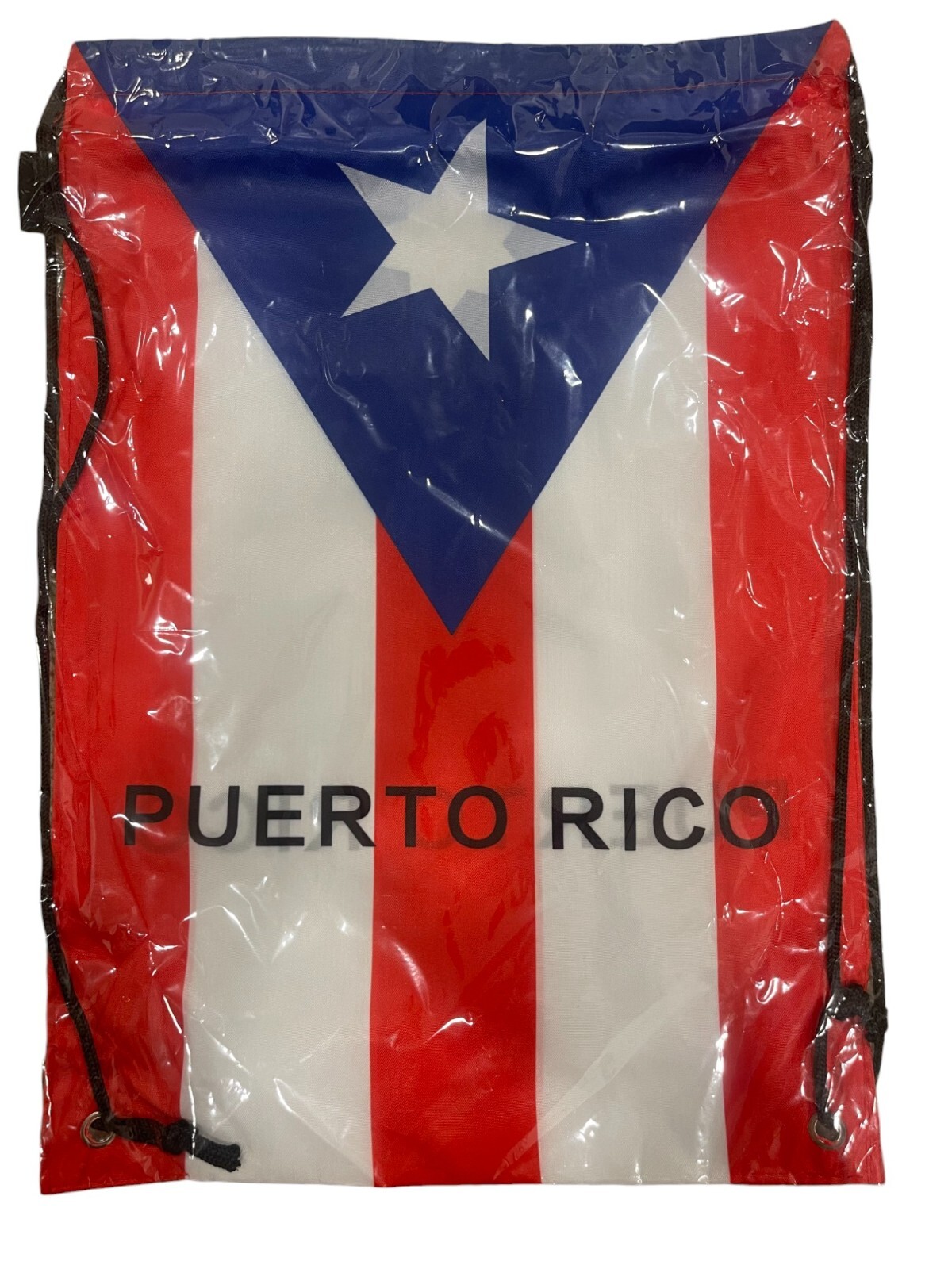 Puerto Rico Flag BackPack Drawstring Heritage NEW