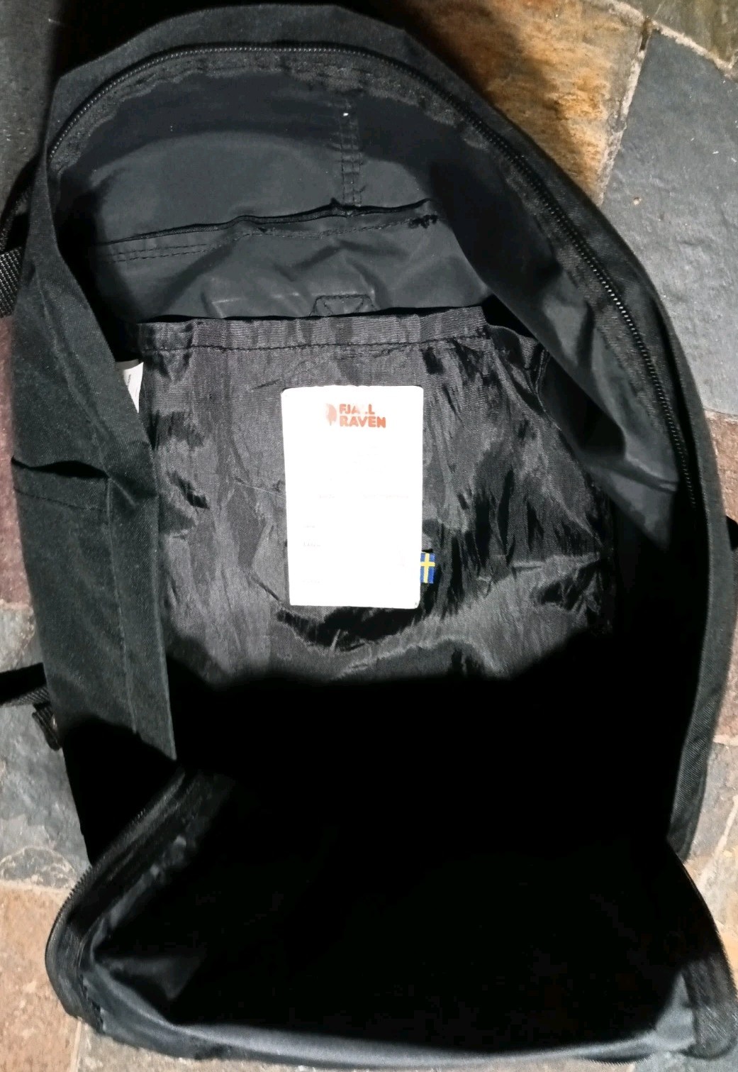Fjallraven Kanken Classic Black Backpack #23510-Ka’nken Unisex School Book Bag