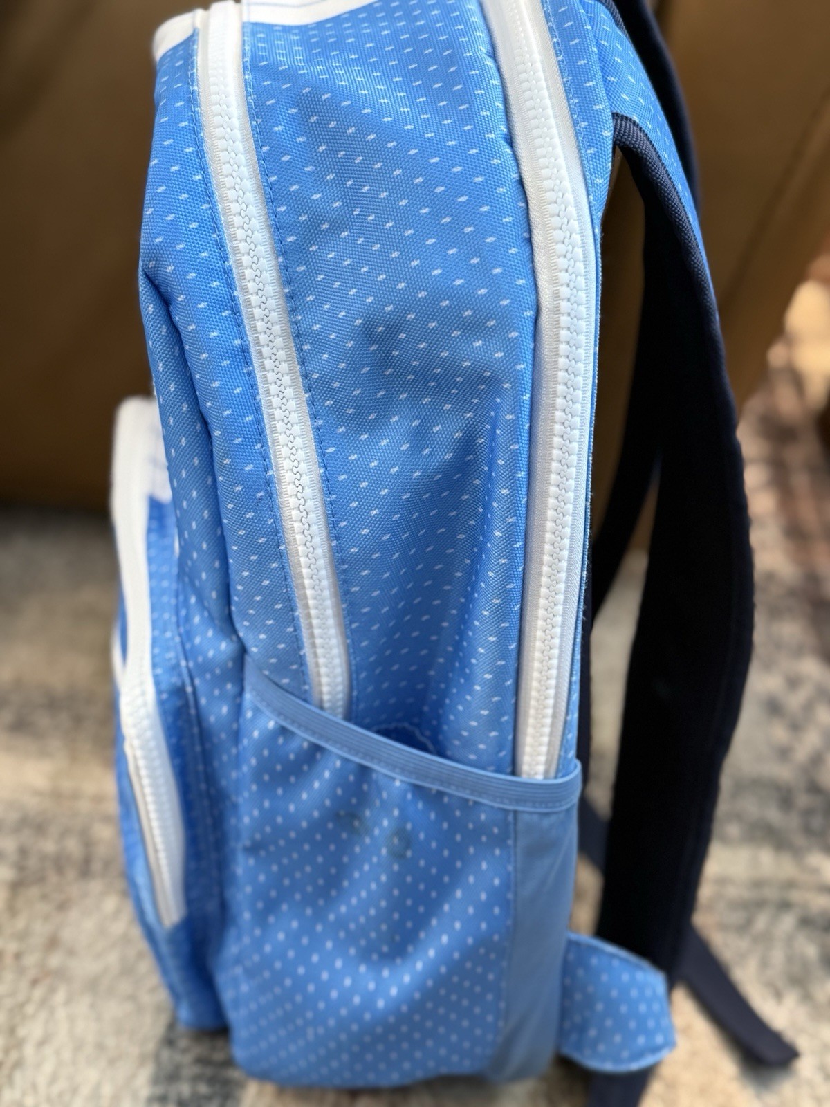 Jordan Backpack-Jordan Playoff Game White/Blue Backpack