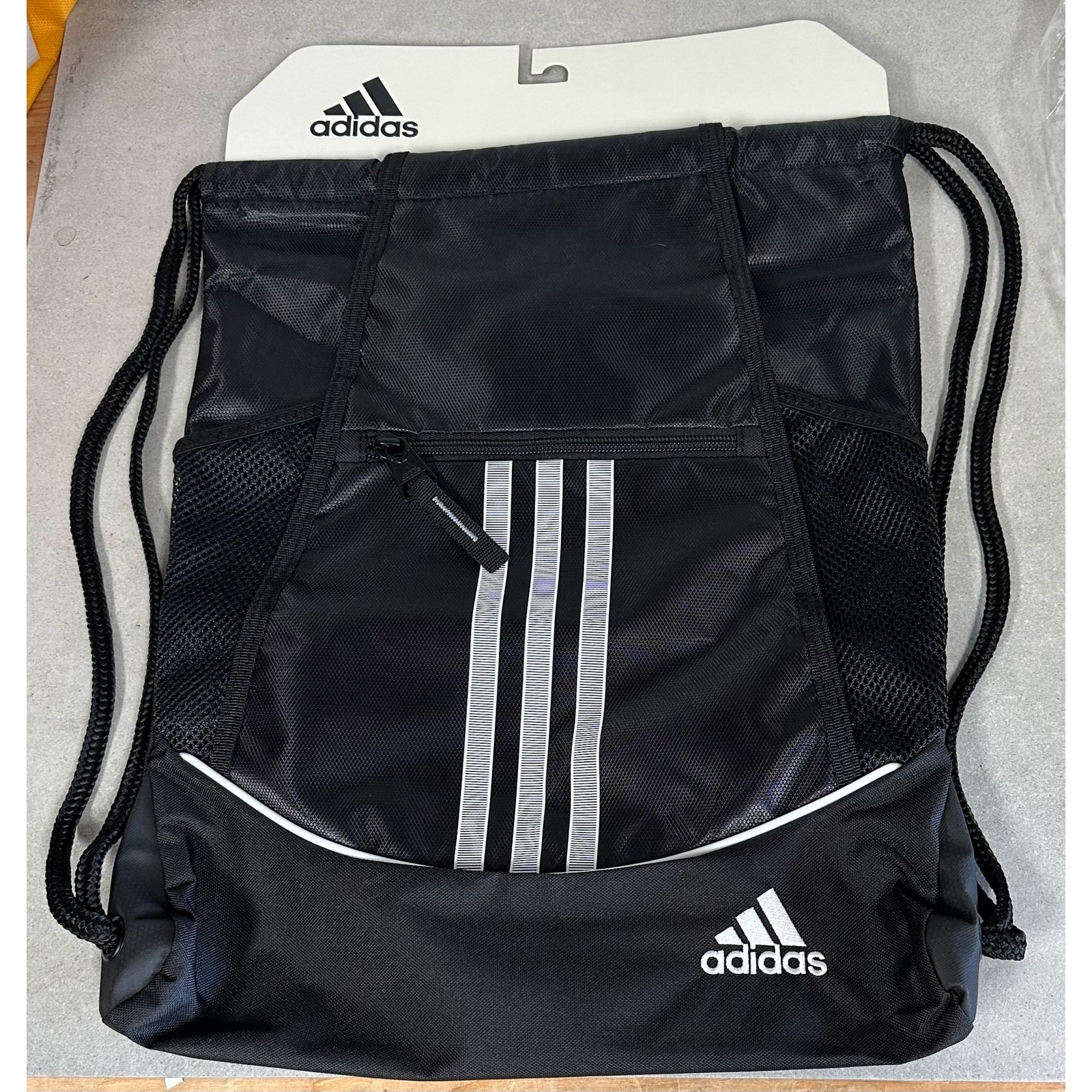 Adidas Alliance II Sackpack Black OS New with tags