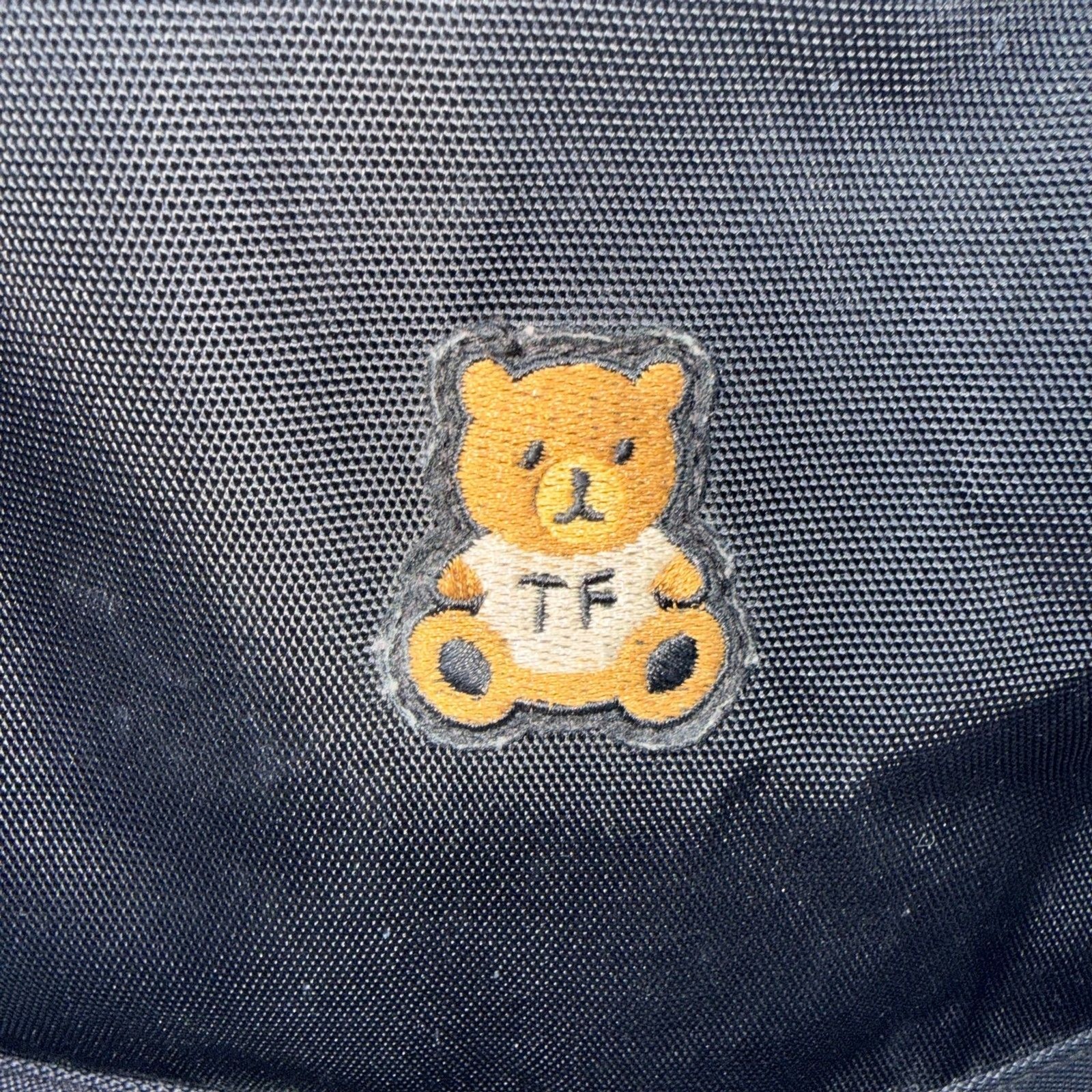 Teddy Fresh Laptop Teddybear Patch Backpack 16″- Black