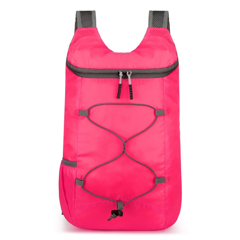 Outdoor folding backpack, cycling bag, sports hiking storage bag, gift
