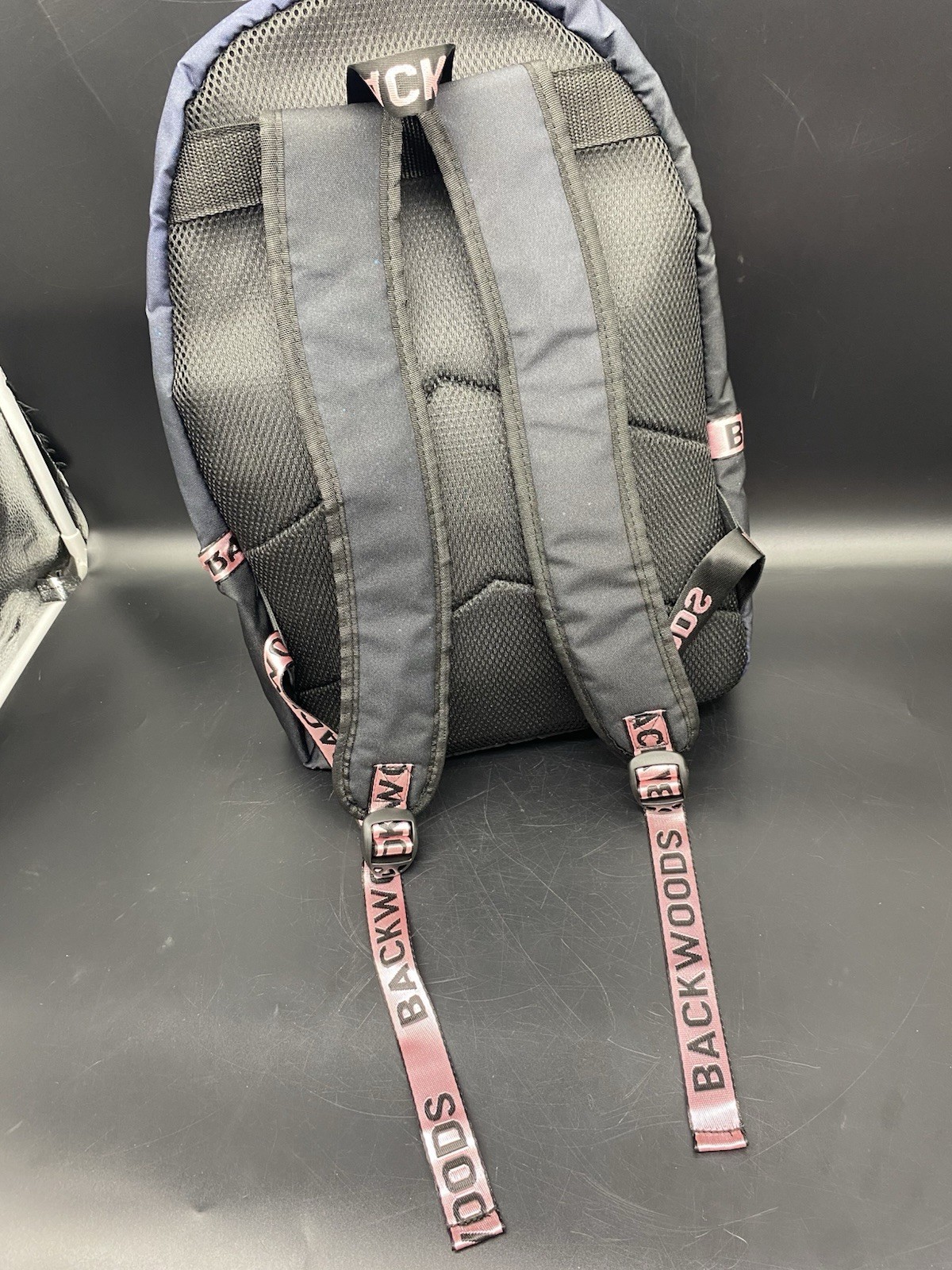 Backwoods Backpack Galaxy Print With Pink Straps
